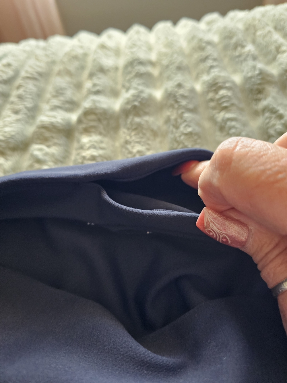 Old Navy Navy High-Waist Leggings - Picture 5 of 5